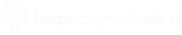 bezpiecznymechanik bez tła białe
